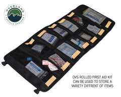 Rolled Bag First Aid - Waxed Canvas First Aid Bag for Car OVS