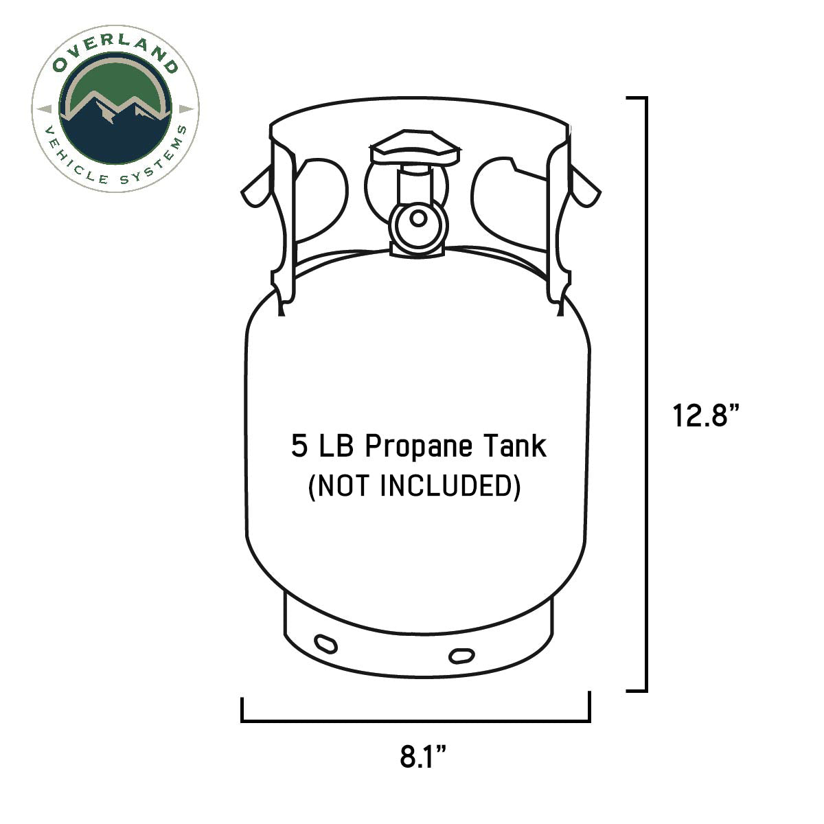 Organize With OVS Wax Canvas Propane Cover OVS