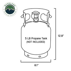 Organize With OVS Wax Canvas Propane Cover OVS