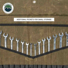 Small Wrench Tool Roll (12 Slot) Number 16 Waxed Canvas OVS