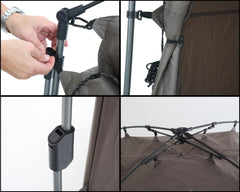 OVS Instant Portable Pop Up Shower Tent With Storage Bag OVS