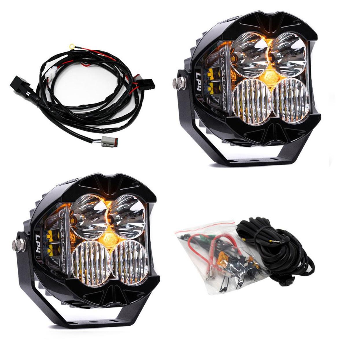 LP4 Pro LED Spot Clear Lens Pair Baja Designs