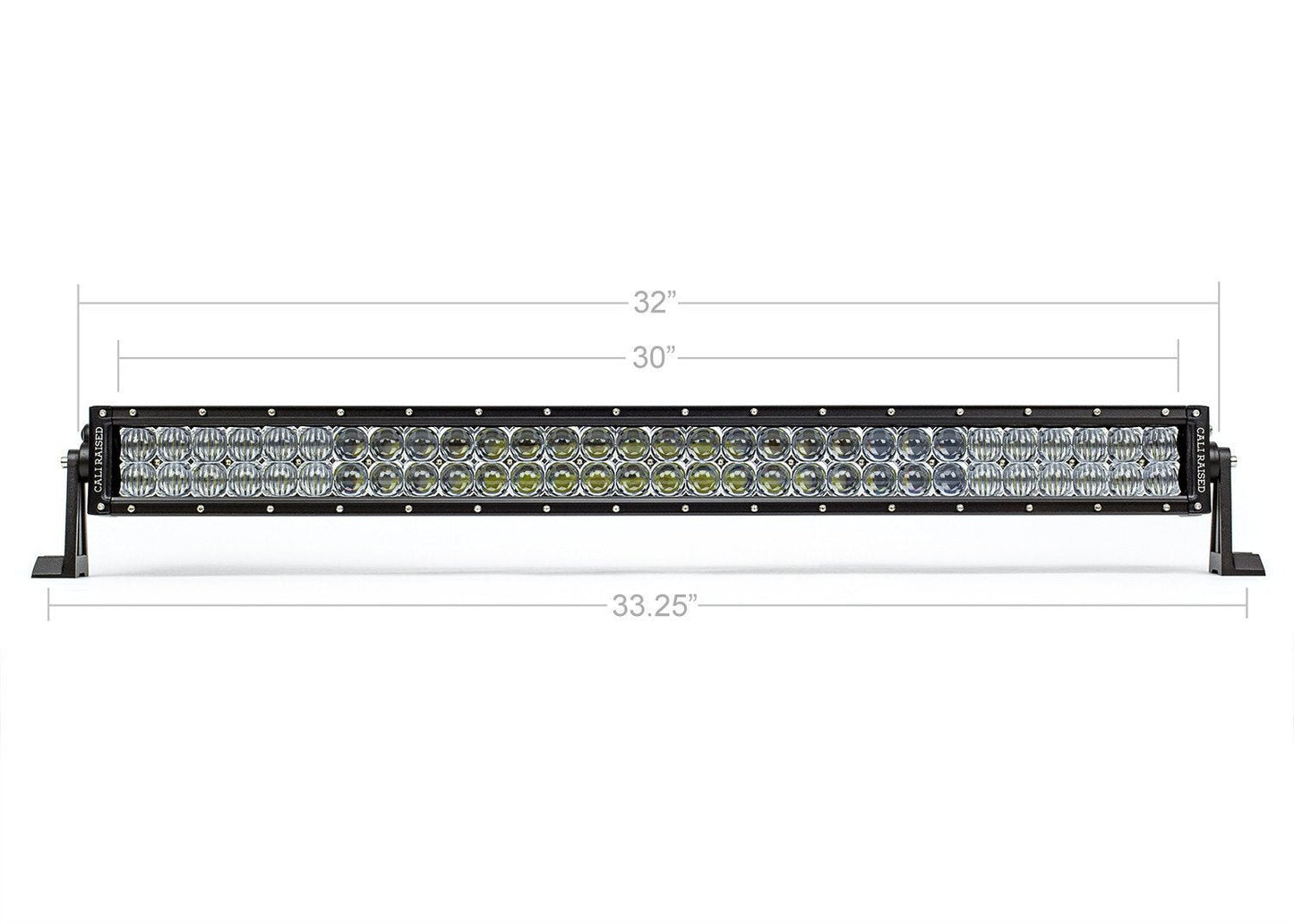 32" Lower Bumper Hidden LED Light Bar Brackets Kit For 2003-2009 Toyota 4Runner