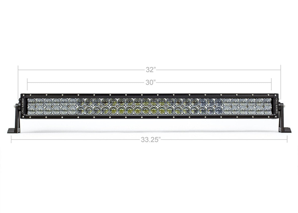 32" Lower Bumper Hidden LED Light Bar Brackets Kit For 2014-2021 Toyota Tundra