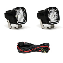S1 Spot LED Light with Mounting Bracket Pair Baja Designs