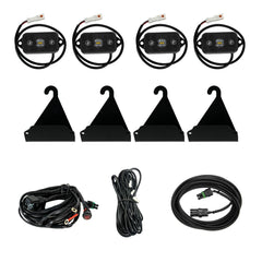 Bed Rail Cargo Light Kit White For 05-25 Toyota Tacoma 07-25 Toyota Tundra Baja Designs