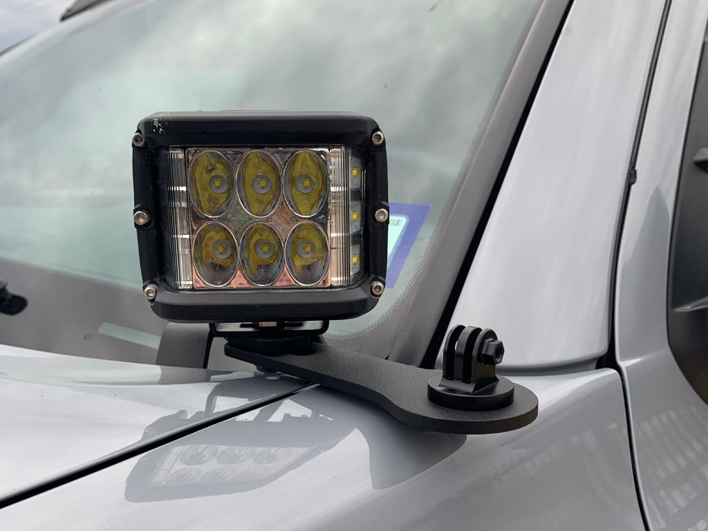 Ditch Light Bracket Extensions