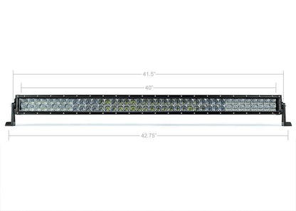 42" Hidden Grille Curved LED Light Bar Brackets Kit For 2014-2021 Toyota Tundra