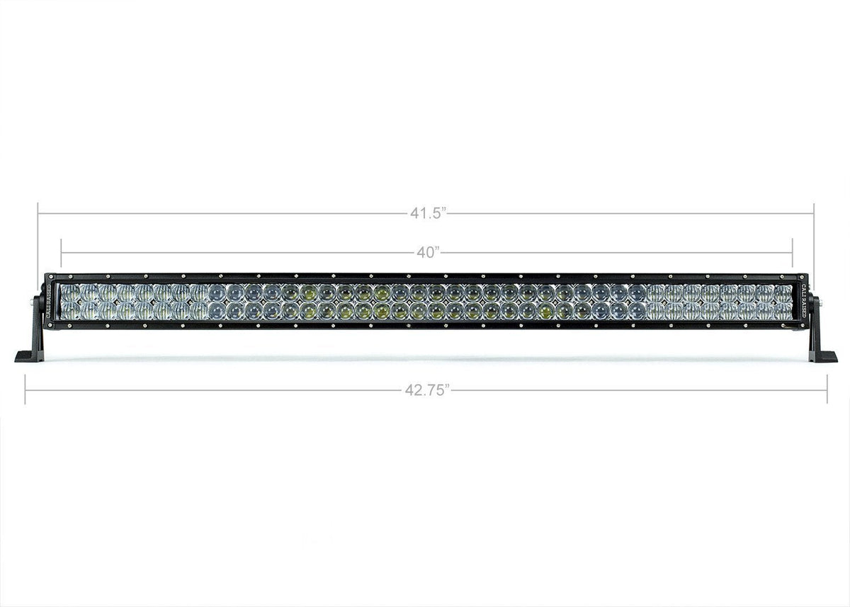 42" Hidden Grille Curved LED Light Bar Mounting Brackets For 2014-2021 Toyota Tundra