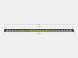 42" Slim Single Row LED Bar (Amber)