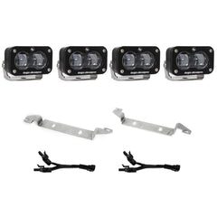 S2 SAE OEM Fog Light Replacement Kit 2025-On Toyota 4Runner Non-TRD Pro Clear Baja Designs
