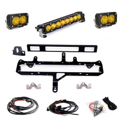 Toyota S8 10 inch Light Bar S2 Pro Grille Conversion Light Kit 2024-On Toyota Tacoma Clear Baja Designs