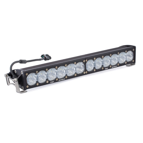 20 Inch LED Light Bar Single Straight High Speed Spot Pattern OnX6 Baja Designs