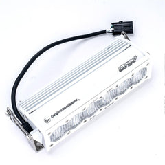 OnX6+ White Straight LED Light Bar (10 Inch; Driving/Combo; Clear) Baja Designs