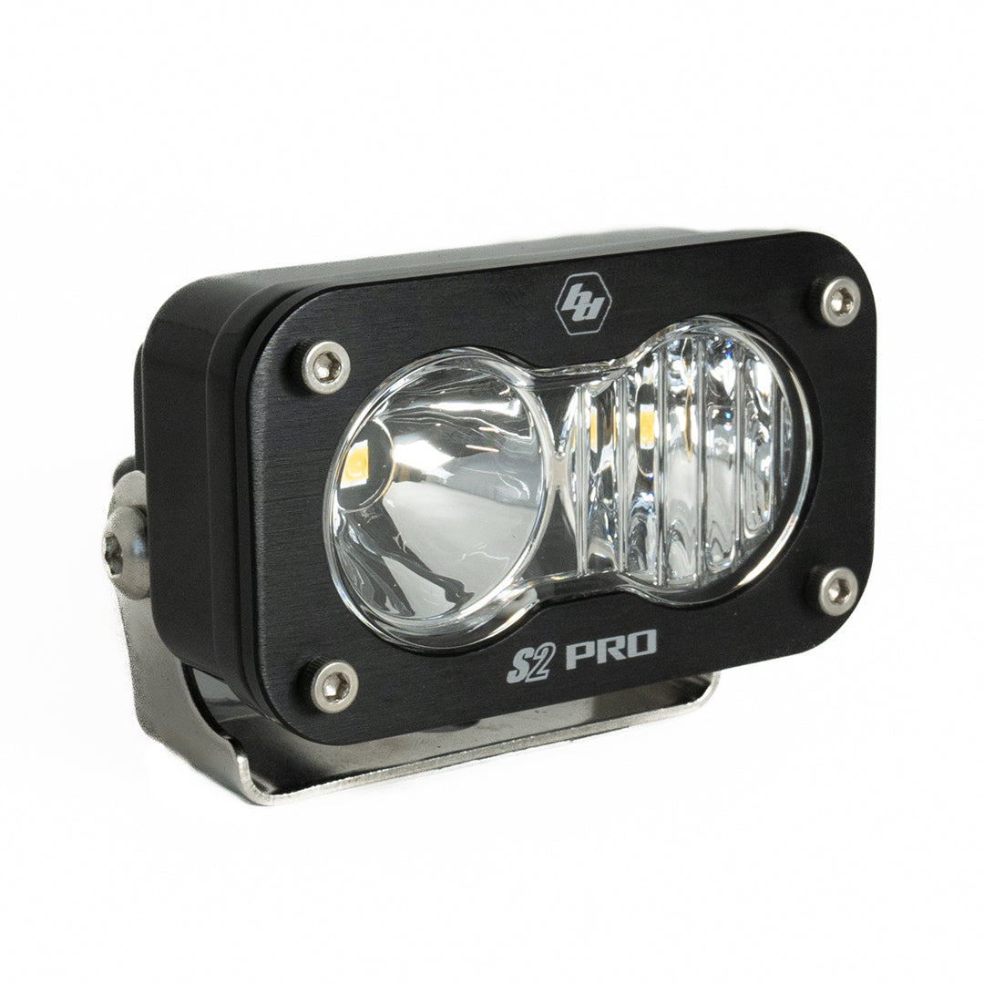 LED Work Light Clear Lens Spot Pattern S2 Pro Baja Designs
