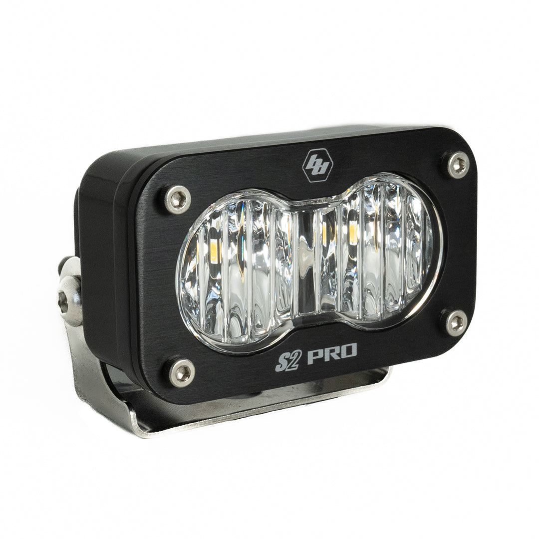 LED Work Light Clear Lens Spot Pattern S2 Pro Baja Designs