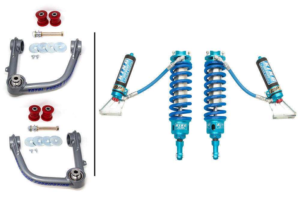 UCA W/ ADJUSTABLE COILOVER 3.0 INCH DIAMETER SHOCKS <br>- 4TH GEN 4RUNNER
