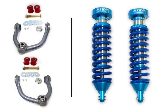 UCA W/ ADJUSTABLE COILOVER 2.5 INCH DIAMETER SHOCKS <br>- 3RD GEN 4RUNNER