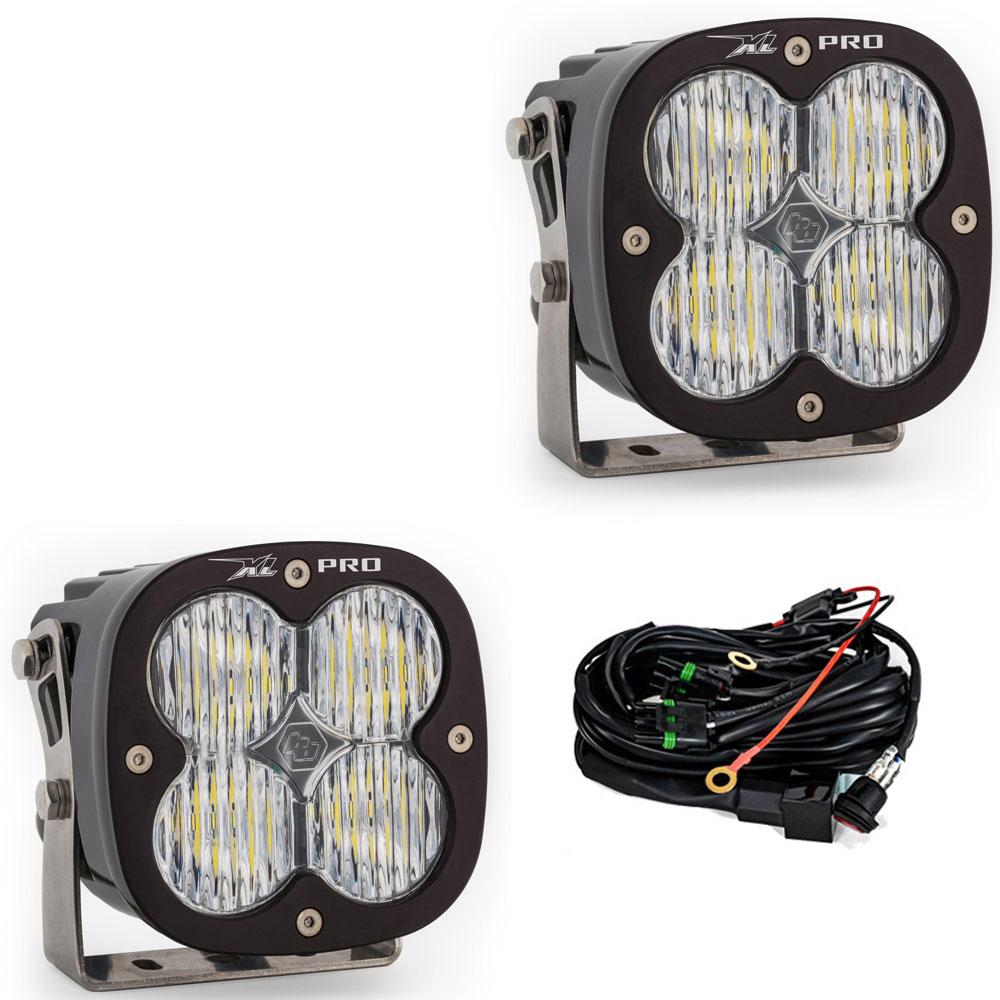 LED Light Pods High Speed Spot Pattern Pair XL Pro Series Baja Designs