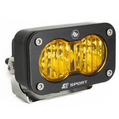 LED Work Light Baja Amber Lens Spot Pattern Each S2 Sport Baja Designs