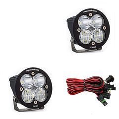 LED Light Pods Clear Lens Spot Pair Squadron R Pro Baja Designs
