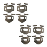 LOWER CONTROL ARM CAM TAB GUSSETS - HILUX VIGO