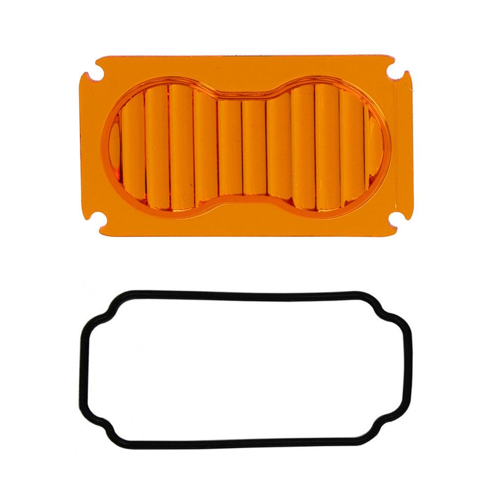 S2 Light Pod Lens Kit (Wide Cornering; Factory Amber) Baja Designs