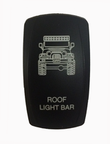Switch, Rocker TJ Roof Light Bar   