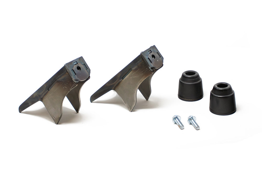 EXPEDITION SERIES LOWER CONTROL ARM WELD-ON BUMP STOPS <br>- 4TH GEN TACOMA