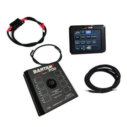 BantamX Touchscreen for Uni with 36 Inch battery cables