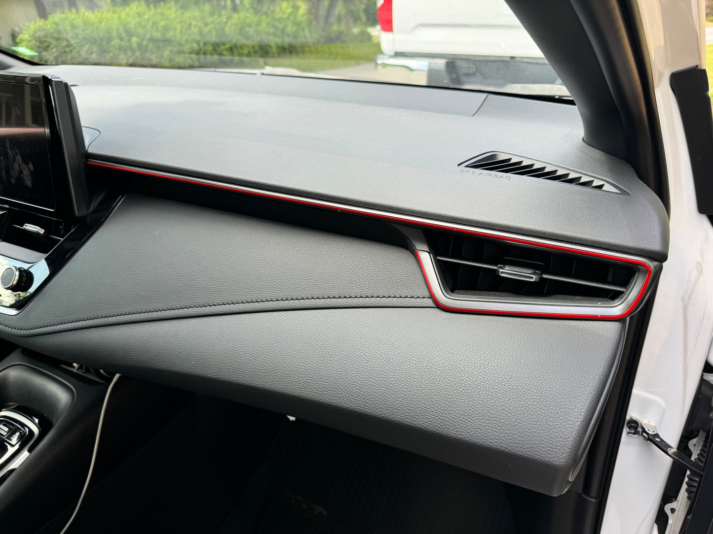 A/C Vent Line Accent Trim Fits 2023-2025 Toyota GR Corolla