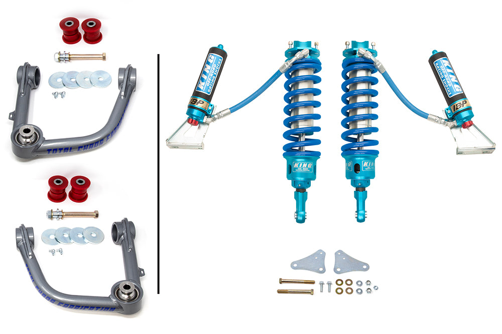 UCA W/ ADJUSTABLE COILOVER 3.0 INCH DIAMETER SHOCKS - LEXUS GX460