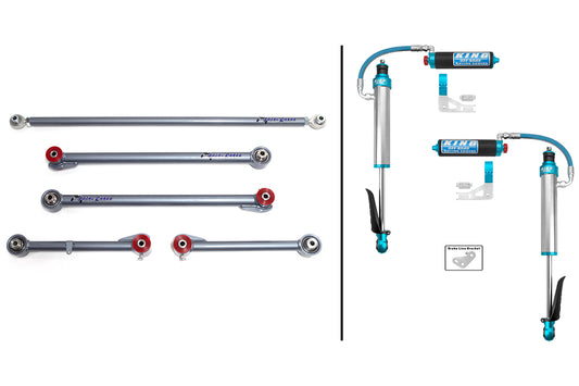 REAR LINKS W/ KING 2.5 INCH DIAMETER SHOCKS <br>- LEXUS GX550