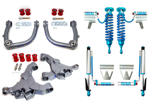 MID TRAVEL LIFT KIT W/ FRONT AND REAR 2.5 INCH DIAMETER ADJUSTABLE SHOCKS - LAND CRUISER 200