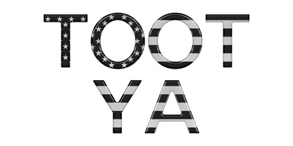 Rear Lift Gate Letter Overlays Fits 2024-2026 Toyota Land Cruiser