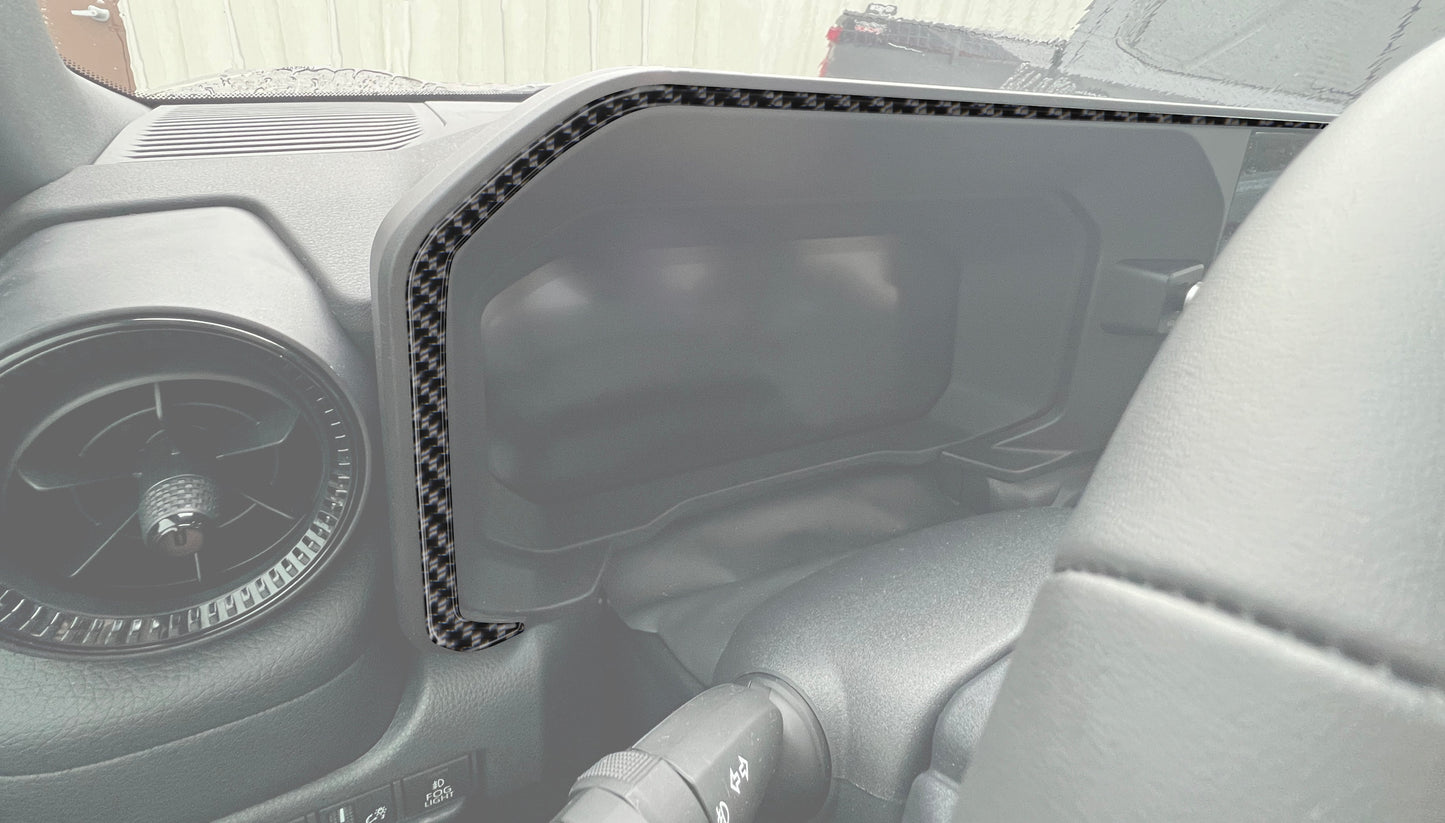 Instrument Panel Accent Overlays Fits 2024-2026 Toyota Land Cruiser