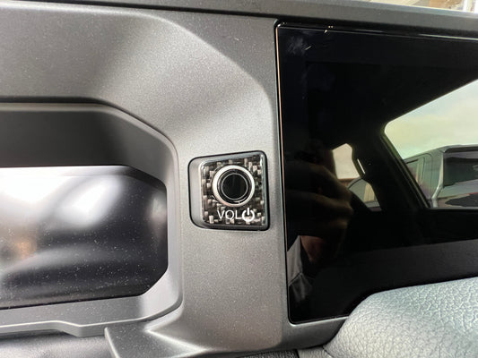 Volume Knob Accent Trim Fits 2024-2026 Toyota Land Cruiser