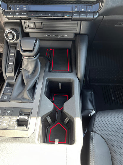 Center Console Foam Inserts Fits 2024-2026 Toyota Land Cruiser