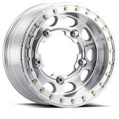Aluminum Wheels 17x6.5 Buggy Beadlock MR103 Bolt Pattern 5 On 205 Offset -38 Lip Size 2.91 Raw Machined Method