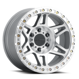Aluminum Wheels 17x9 Beadlock MR106 Bolt Pattern 8 On 165.1 Offset -44 Lip Size 0 Machined SL Clear Coat Method