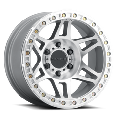 Aluminum Wheels 17x9 Beadlock MR106 Bolt Pattern 8 On 165.1 Offset -44 Lip Size 0 Machined SL Clear Coat Method