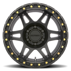Aluminum Wheels 17x9 Beadlock MR106 Bolt Pattern 8 On 165.1 Offset -44 Lip Size 0 Matte Black MB Method