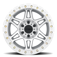 Aluminum Wheels 17x9 Beadlock MR106 Bolt Pattern 8 On 165.1 Offset -44 Lip Size 0 Machined SL Clear Coat Method