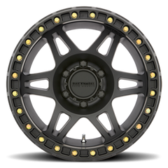 Aluminum Wheels 17x9 Beadlock MR106 Bolt Pattern 8 On 165.1 Offset -44 Lip Size 0 Matte Black MB Method