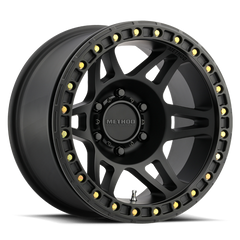 Aluminum Wheels 17x9 Beadlock MR106 Bolt Pattern 8 On 165.1 Offset -44 Lip Size 0 Matte Black MB Method