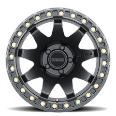 Aluminum Wheels 17x9 MR108 Bolt Pattern 8 On 165.1 Offset -44 Lip Size 0.63 Matte Black MB Method