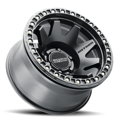 Aluminum Wheels 17x9 MR108 Bolt Pattern 8 On 165.1 Offset -44 Lip Size 0.63 Matte Black MB Method