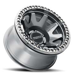 Aluminum Wheels 17x9 MR108 Bolt Pattern 8 On 165.1 Offset -44 Lip Size 0.63 Gloss Titanium GY Method
