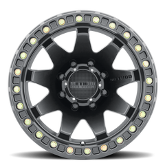 Aluminum Wheels 17x9 MR108 Bolt Pattern 8 On 165.1 Offset -44 Lip Size 0.63 Matte Black MB Method