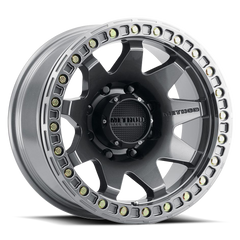 Aluminum Wheels 17x9 MR108 Bolt Pattern 8 On 165.1 Offset -44 Lip Size 0.63 Gloss Titanium GY Method